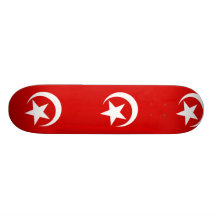 Nation Of Islam, religious flag Skate Boards