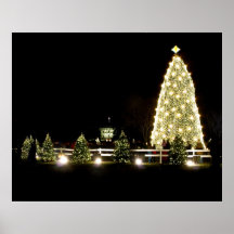 National Christmas Tree Poster