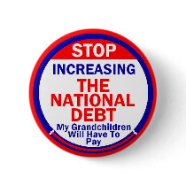 National Debt Button