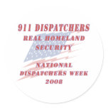National Dispatchers Week 2008 Stickers