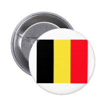 National flag of Belgium Pinback Buttons