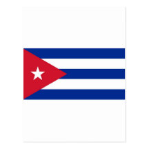 National flag of Cuba Post Cards