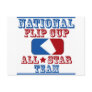 national flip cup champion postcard