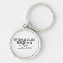National Guard Issued Wife Keychains