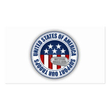 National Guard Wife Business Card Templates