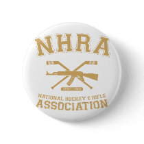 National Hockey and Rifle Association Button