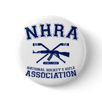 National Hockey and Rifle Association Button
