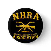 National Hockey and Rifle Association Button