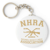 National Hockey and Rifle Association Keychain
