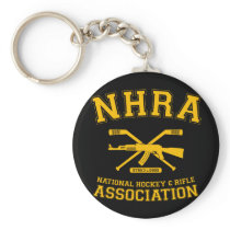National Hockey and Rifle Association Keychain