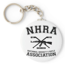 National Hockey and Rifle Association Keychain