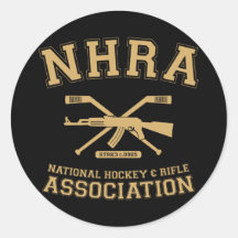National Hockey and Rifle Association Sticker