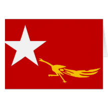 National League For Democracy, Myanmar flag Cards
