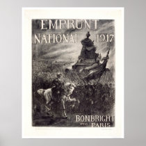 National Loan 1917 - French Posters