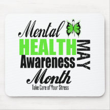 National Mental Health Awareness Month Mousepads