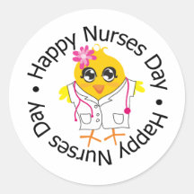 National Nurses Day - Nurses Round Stickers
