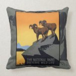 National Parks Preserve Wild Life Pillows