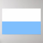 National Party Uruguay, Colombia Political flag Poster