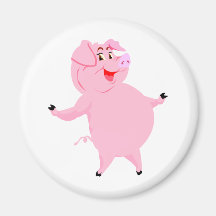 National Pig Day March 1st Refrigerator Magnets