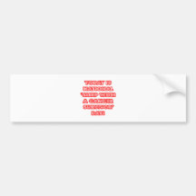 National 'Sleep With a Cancer Survivor' Day Bumper Stickers