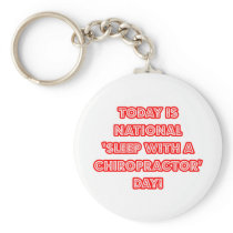 National 'Sleep With a Chiropractor' Day