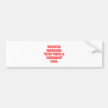 National 'Sleep With a Physicist' Day Bumper Stickers