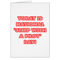 National 'Sleep With a Pilot' Day