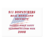 National Telecommunicators Week 2008 Business Card Templates
