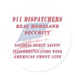National Telecommunicators Week Americas Front Lin Stickers