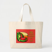 National Watermelon Day August 3 Tote Bag