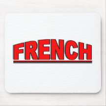 Nationalities - "French" Mouse Pad