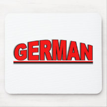 Nationalities - "German" Mouse Pads