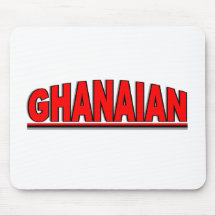 Nationalities - "Ghanaian" Mouse Pad