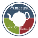 Nationwide Tea Party Revolution sticker