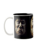 Native Aboriginal Woman Wood Carving mugs
