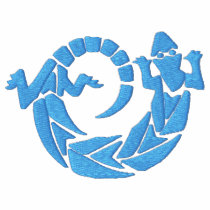 Native Amercian Spinning Lizard Design 1