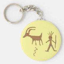 Native American Art, Petroglyphs Key Chains