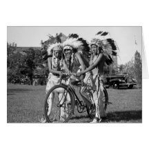 Native American Boys, 1930s Cards