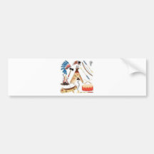 Native American Bumper Sticker