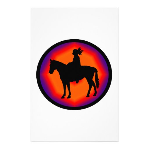 NATIVE AMERICAN EVENING STATIONERY DESIGN