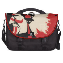 Native American Indian Design Tribal Spirit Land Bags For Laptop