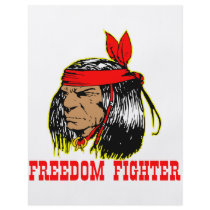 Native American Indian Freedom Fighter Flyer