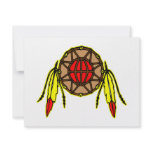 Native American Indian Mandela invitations