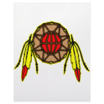 Native American Indian Mandela letterhead