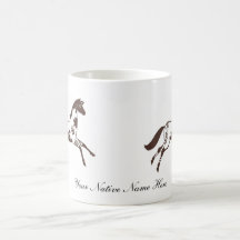 Native American Indian Personalized Coffee Mug Pai