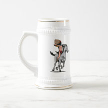Native American Indian Riding Horse Mug
