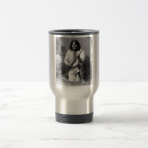 Native American Indian Vintage Portrait Coffee Mugs