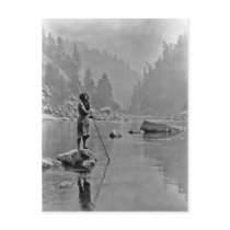 Native American Indian Vintage Portrait