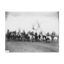 Native American Indian Vintage Portrait
