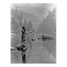 Native American Indian Vintage Portrait Postcards